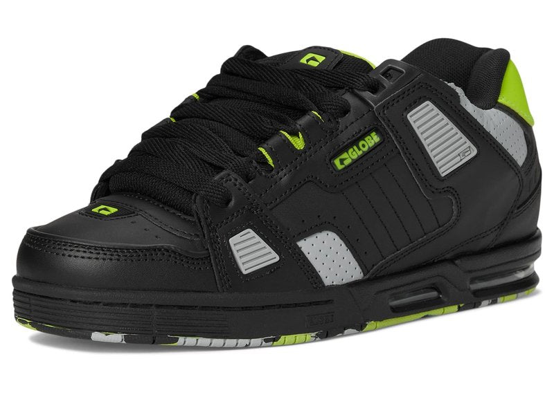 Globe Mens Sabre Black/Lime 11.5 Medium