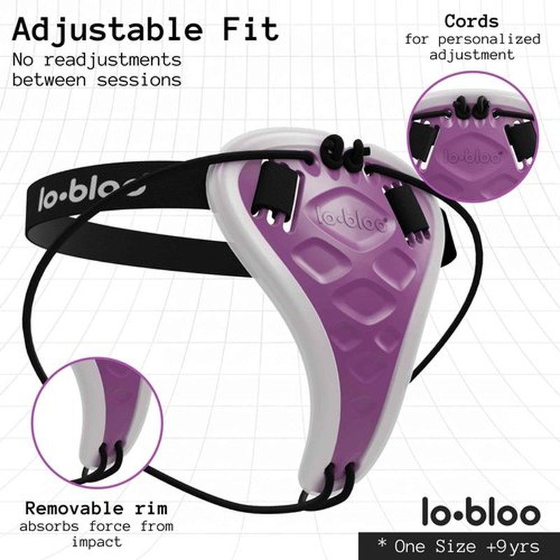 lobloo Aeroslim Female Pelvic Cup – Slim Performance Protection for Ball Sports, Running, Ice Hockey & Martial Arts | Lock Fit, Lightweight Freedom | Made in Sweden. One Size +9yrs