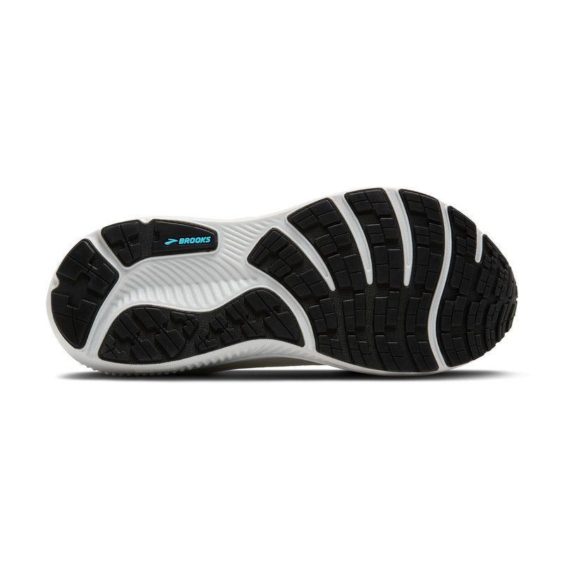 Brooks Women’s Ghost 17 GTX Waterproof Supportive Running & Walking Shoe - Coconut/Oyster/Blue - 9 Medium