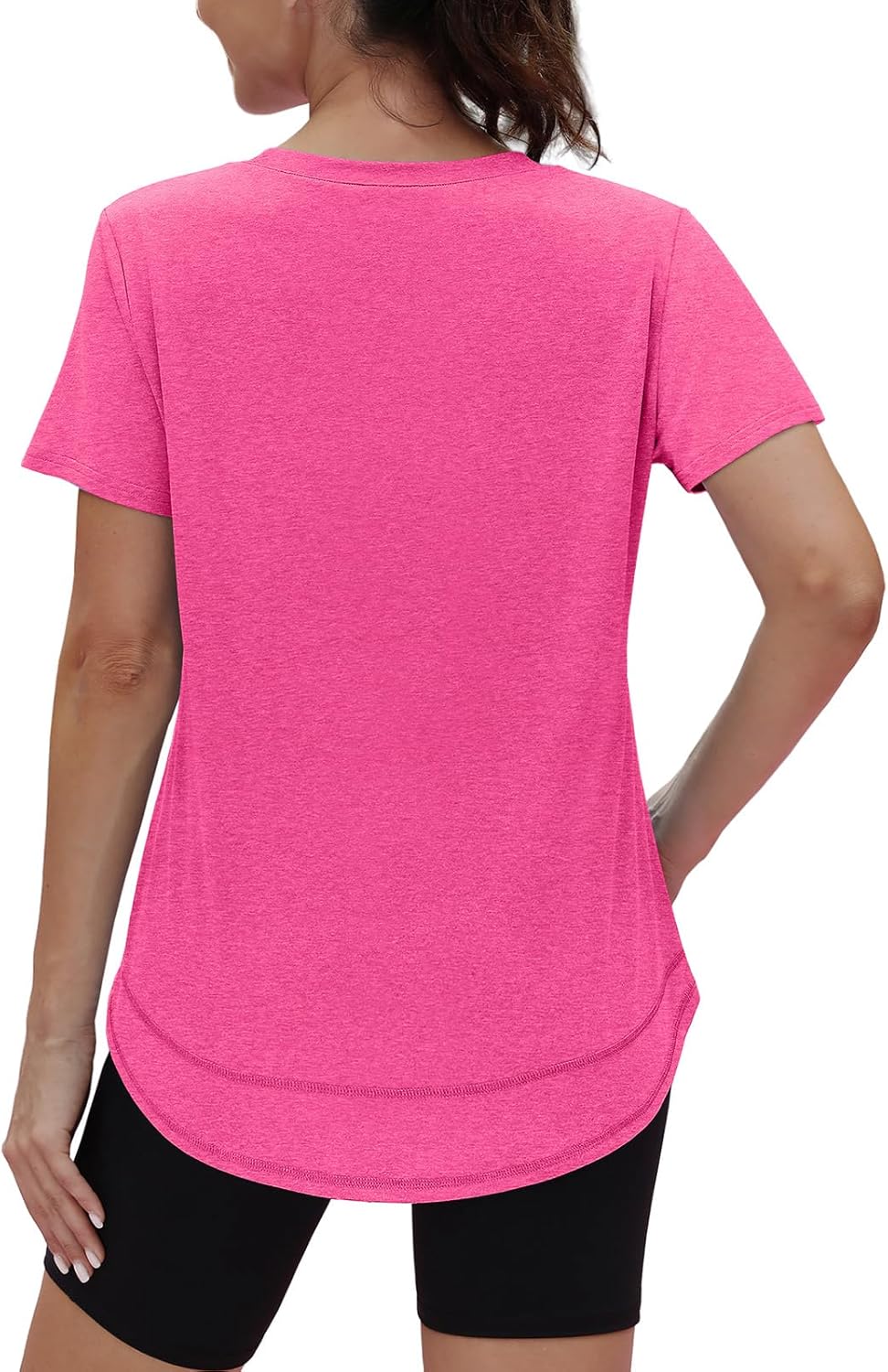 Women's UPF 50+ Sun Protection Workout Tops - Quick Dry Short Sleeve Shirts for Hiking & Running | Sizes S-3XL