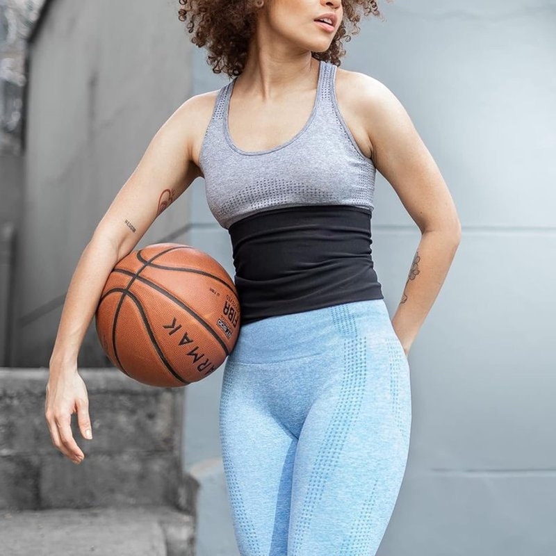 Waist Trimmer for Women - Neoprene-Free Sauna Trainer Belt for Slimming | Adjustable Size