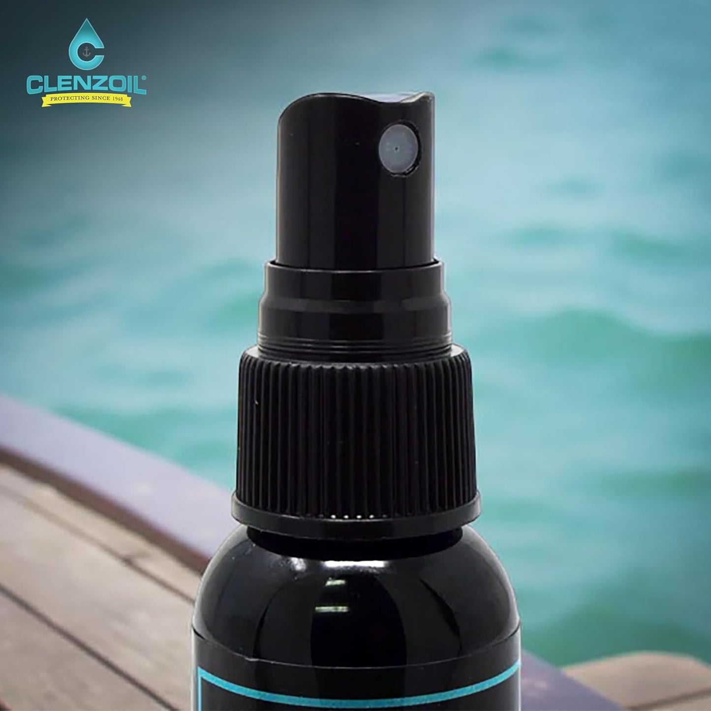 Clenzoil Marine & Tackle Fishing Gear Oil Lubricant - 2 oz Pump Sprayer for Reels, Motors & Downriggers