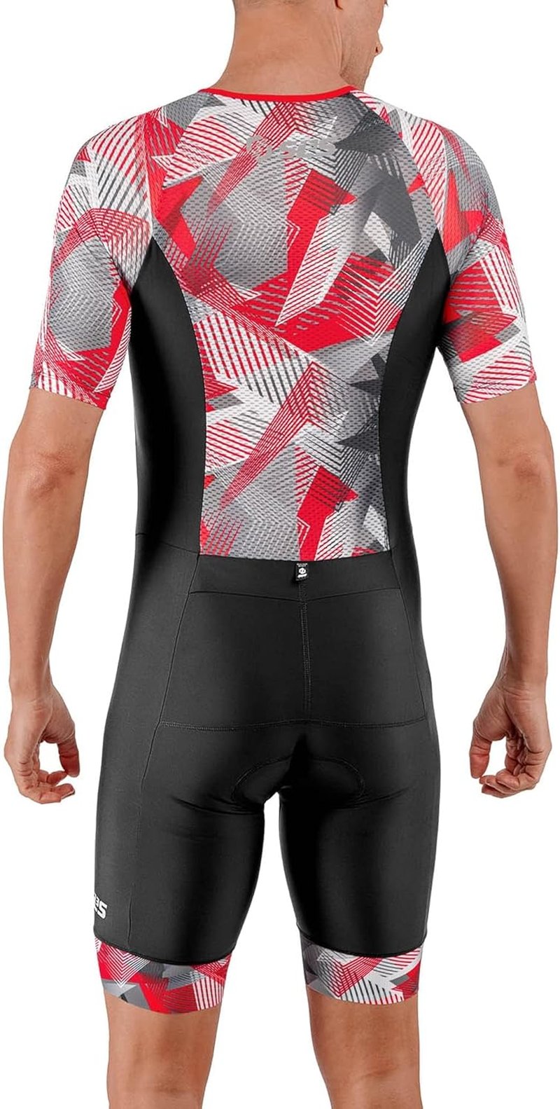 Triathlon Suits for Men - Aerodynamic Sleeved Trisuit with Premium FX Fabrics | Lightweight & 2 Pockets