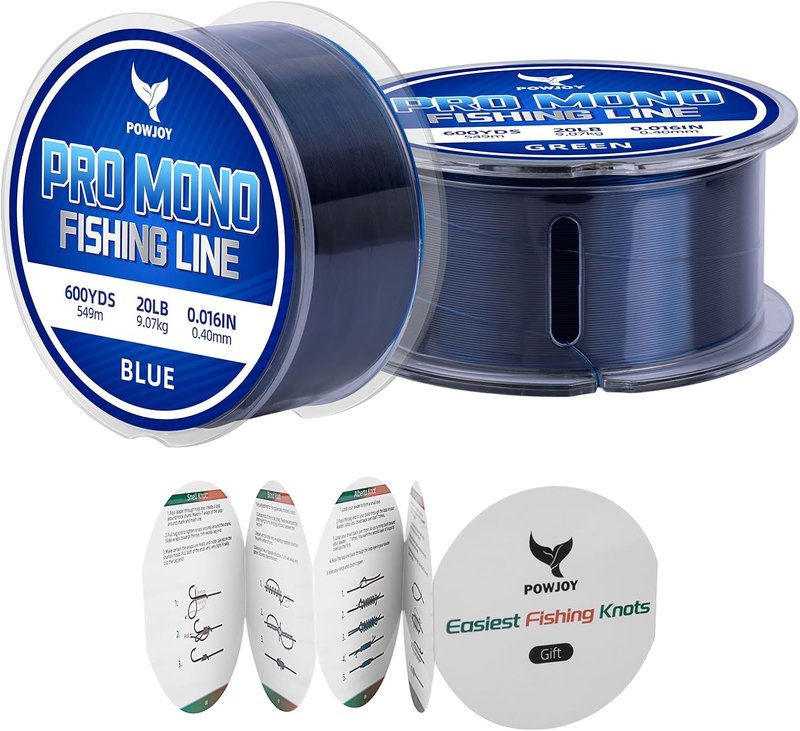 Pro Monofilament Fishing Line - Strong, Tangle-Free Nylon String for Big Fish | UV Resistant, 15-80LB Options