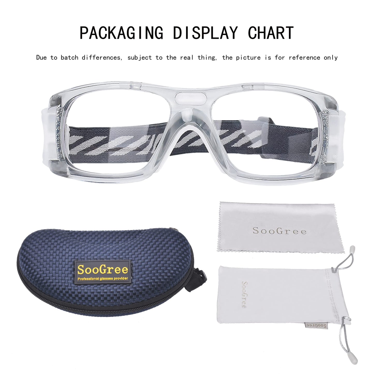 SooGree Sport Goggles Racquetball Goggles Basketball Soccer Football Sports Protective Glasses Men Women