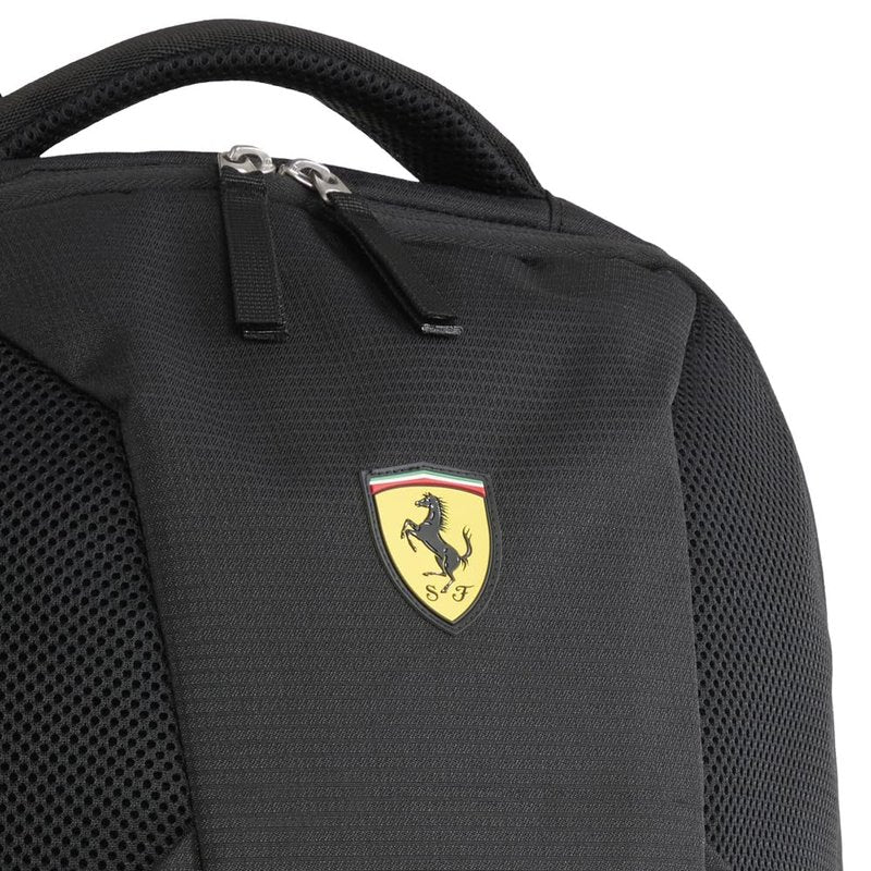 PUMA Unisex Scuderia Ferrari Formula 1 Race Backpack, Black SS25, One Size