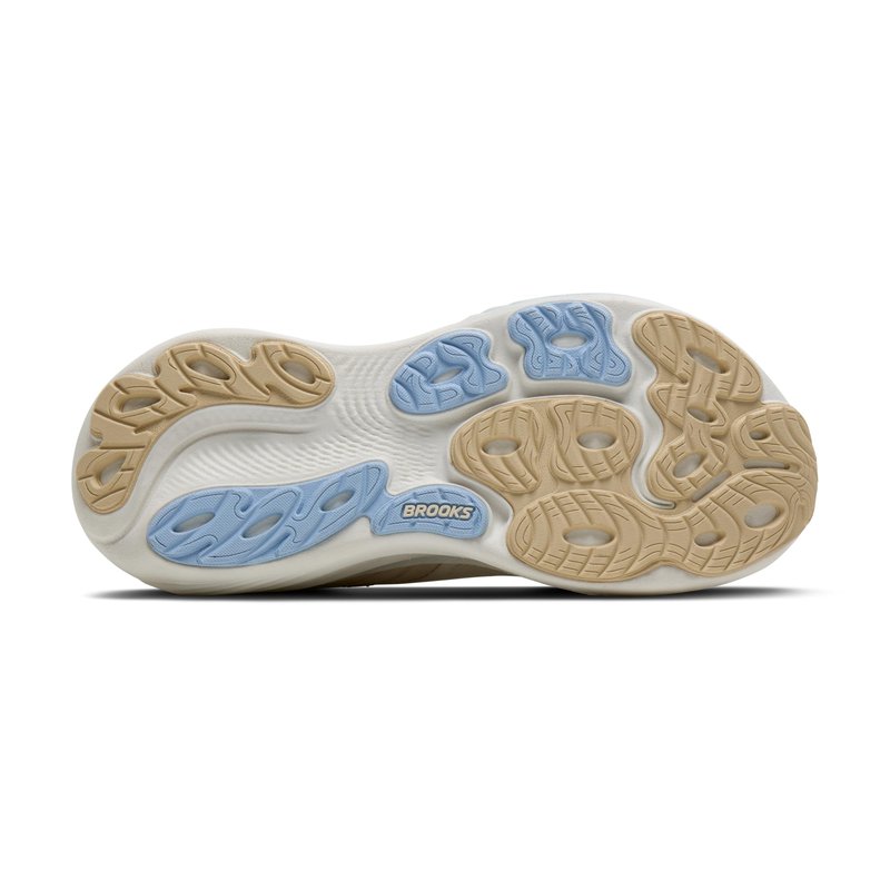 Brooks Women’s Adrenaline GTS 25 Supportive Running & Walking Shoe - Sand/Coconut/Skyway - 10.5 Medium