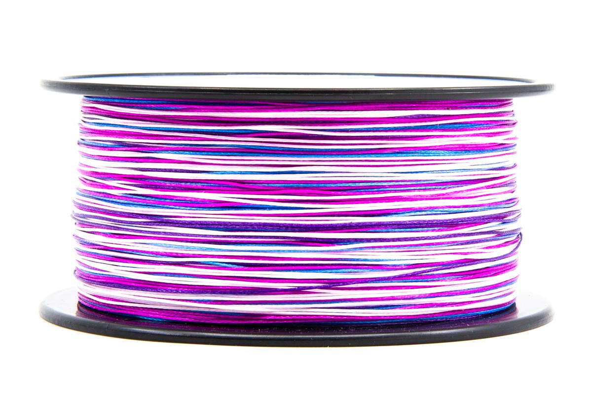 Nomad Design PANDERRA Cyan Multicolor X8 Braid 600YDS (Dia.0.40mm) 65 pounds - Premium Multicolor PE Fiber Fishing Line with Micro Weave Technology, Hydroslick Coating, and Increased Casting Distance