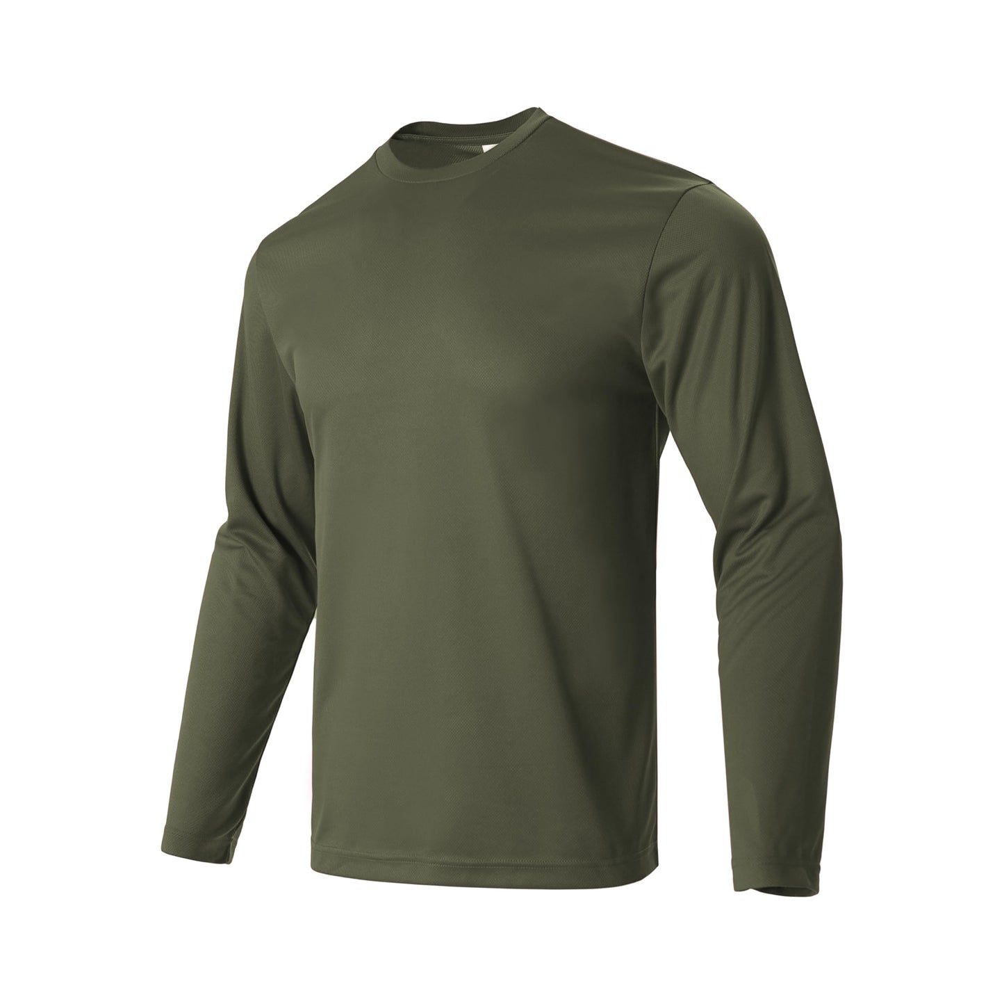 Yasumond UPF50+ T-Shirts Pack Breathable Quick Dry Athletic Classic Long Sleeve Crew Neck Sun Protection Tee Shirt for Men