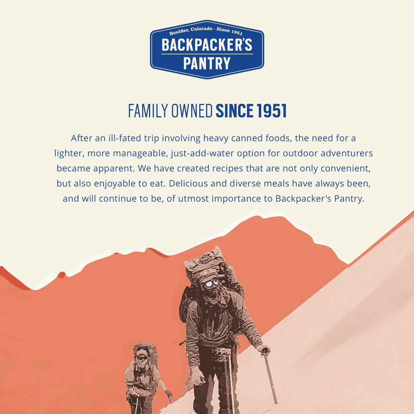 Backpacker's Pantry Beef Bolognese | Freeze Dried Backpacking & Camping Food - Emergency Food - 28g Protein - 1 Count