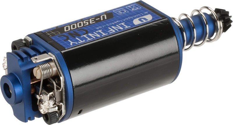 Evike - ASG Infinity CNC Custom AEG Airsoft Motor (Type: Long Axle/U-35000)
