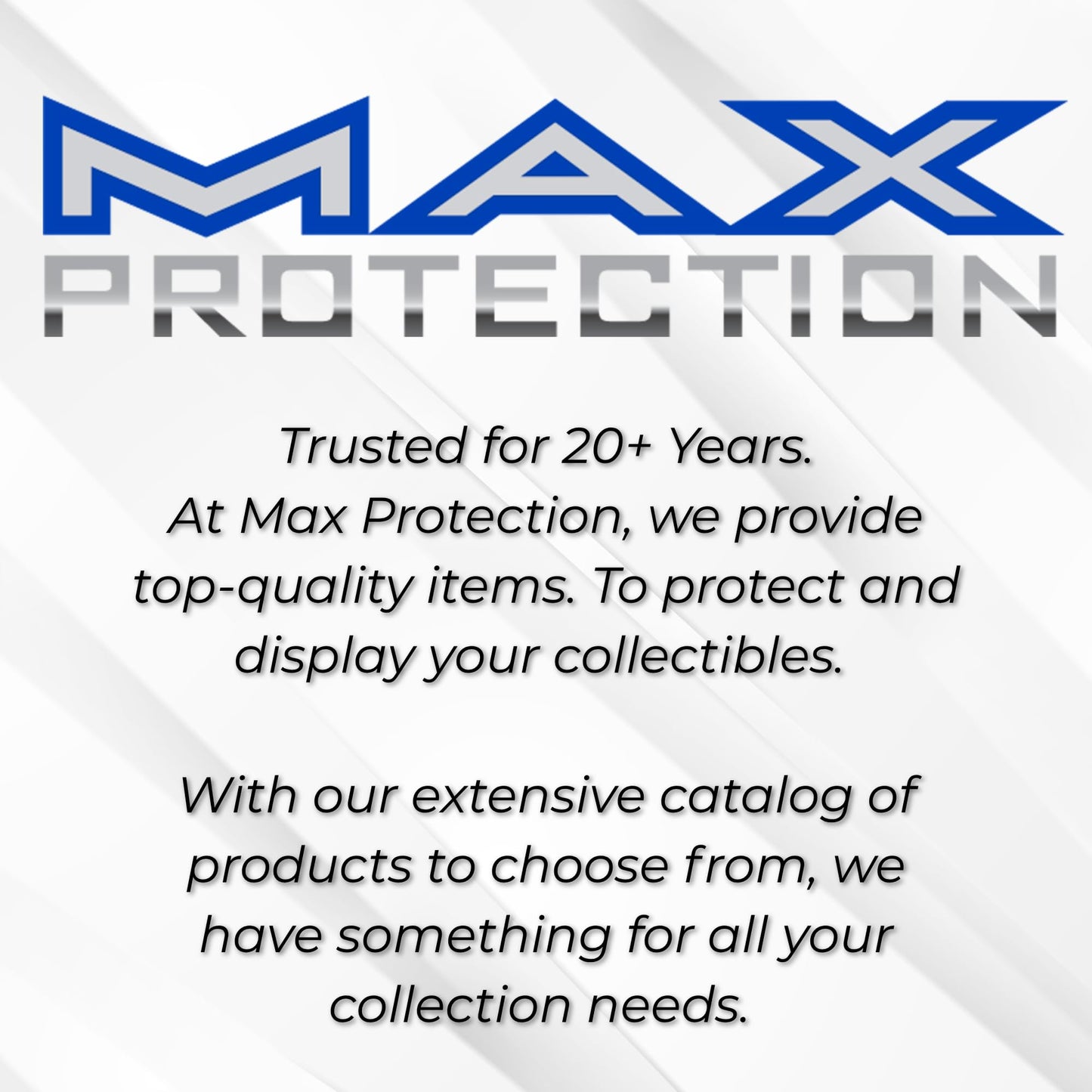 Max Protection 4 Row Trading Card Storage Box - 3200 ct Storage Box for Sports, Gaming, Baseball Cards - Durable White Corrugated Bulk Card Organizer Boxes 200 lb. - Made in USA (1 Box)