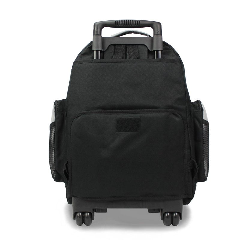 World Traveler Transworld 22-Inch Carry-On Rolling Backpack - Grey