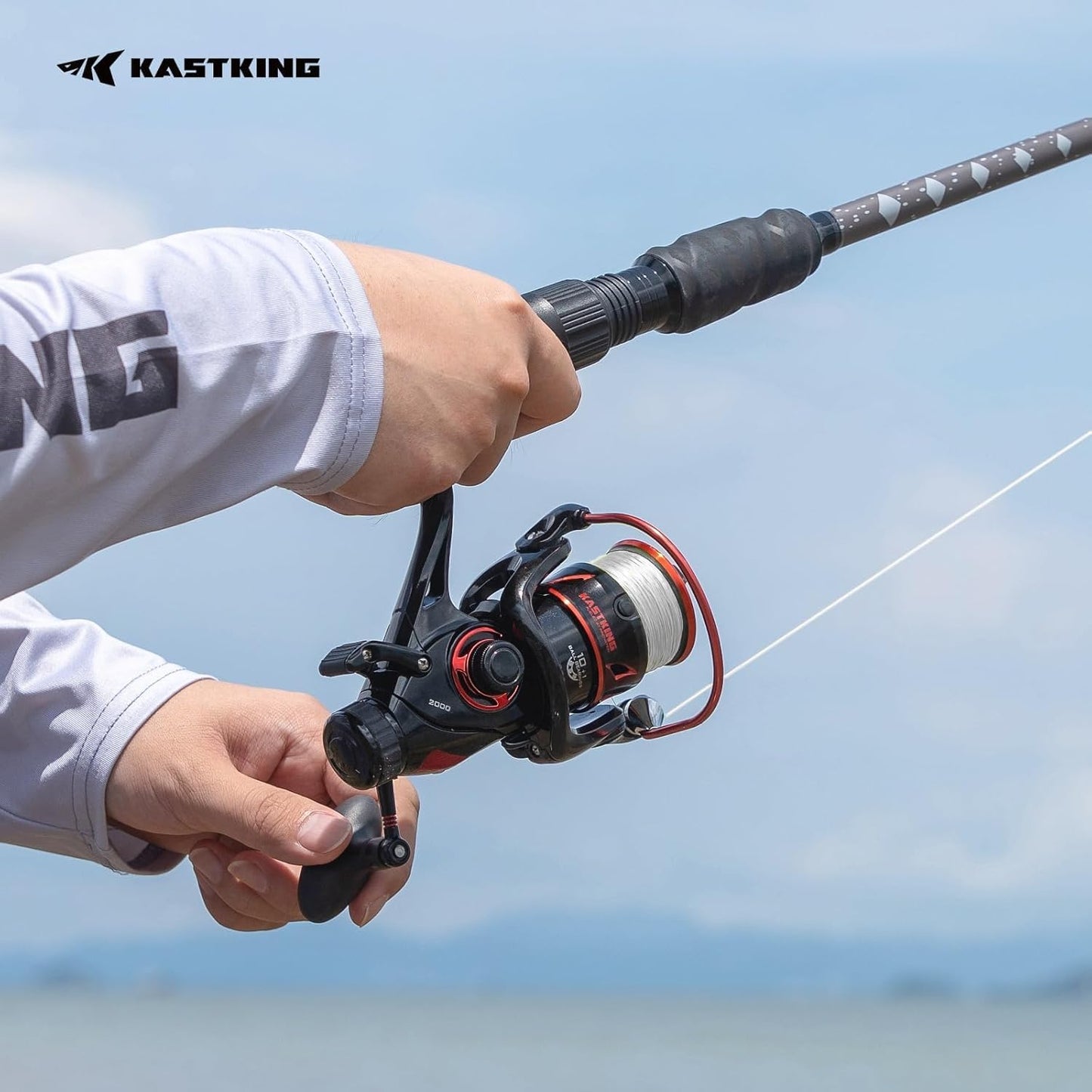 KastKing Sharky Baitfeeder III Spinning Fishing Reel,Size 4000