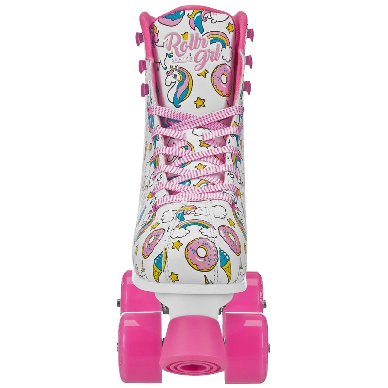 Rollr GRL Ella - Girls White/Pink Adj Medium (3-6)