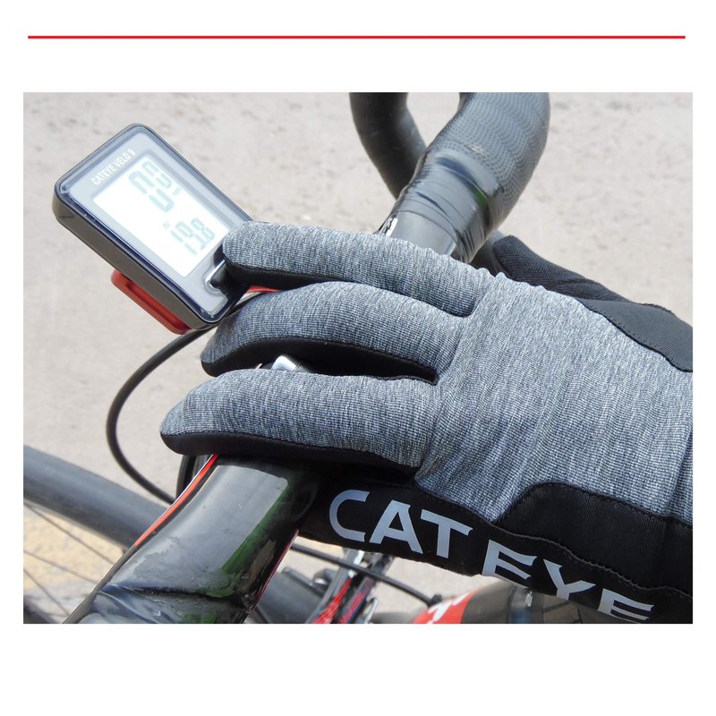 CATEYE Velo 9 Bicycle Computer - White