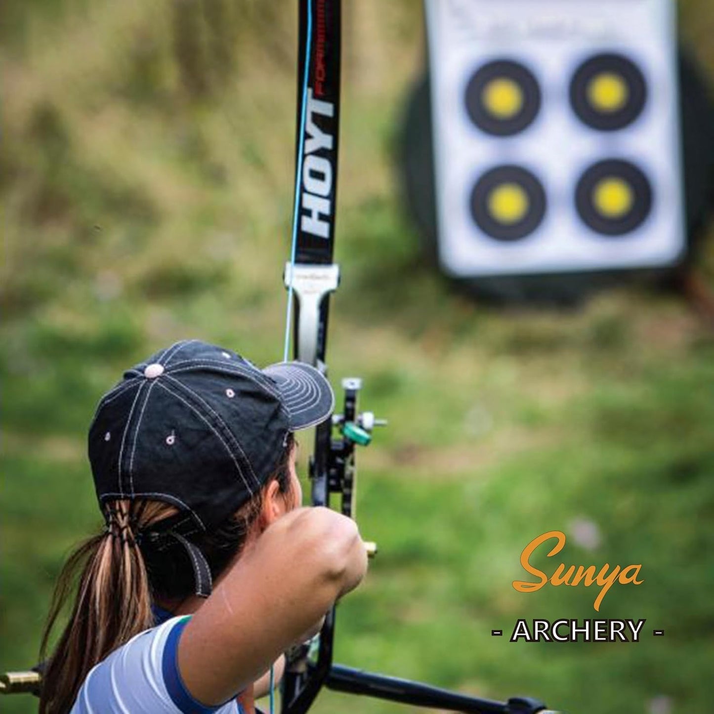 Field & Competition Hip Arrow Quiver - 3-Slot Noise-Free Design | Sturdy Storage System (42x18cm)