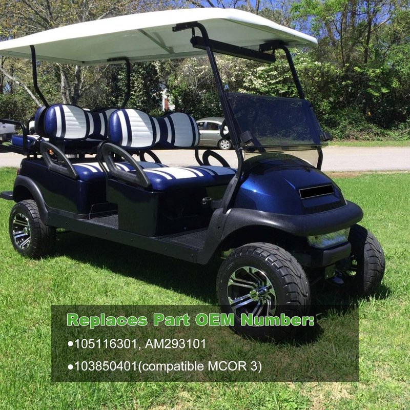 10L0L Golf Cart MCOR 4 Conversion Throttle Potentiometer Compatible with Club Car Precedent/Carryall/Tempo/Onward 2012-up Golf Cart Replaces 105116301, 103850401(MCOR 3)