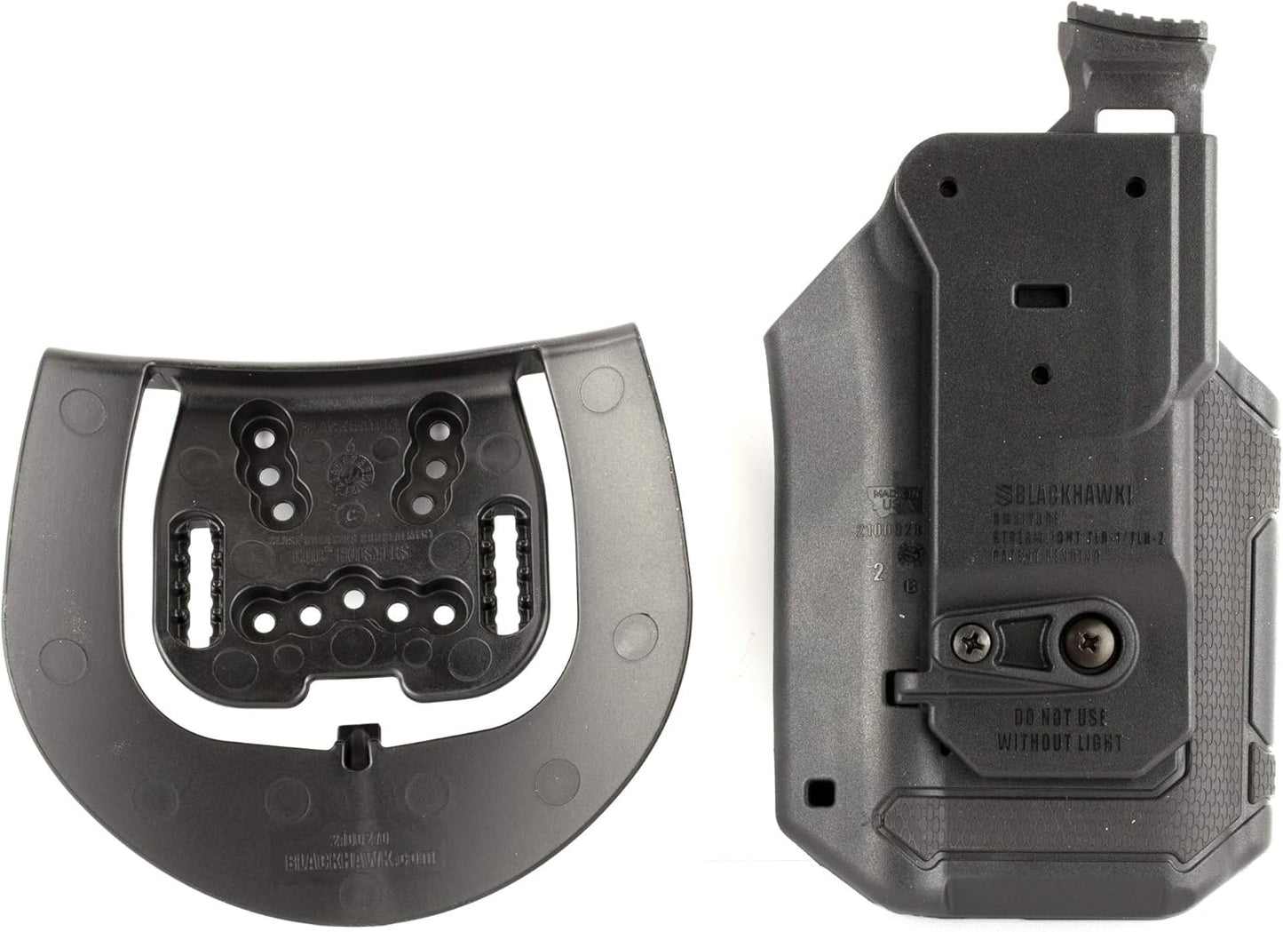 Omnivore™ MultiFit Holster for Surefire X300 - Versatile Black Tactical Design