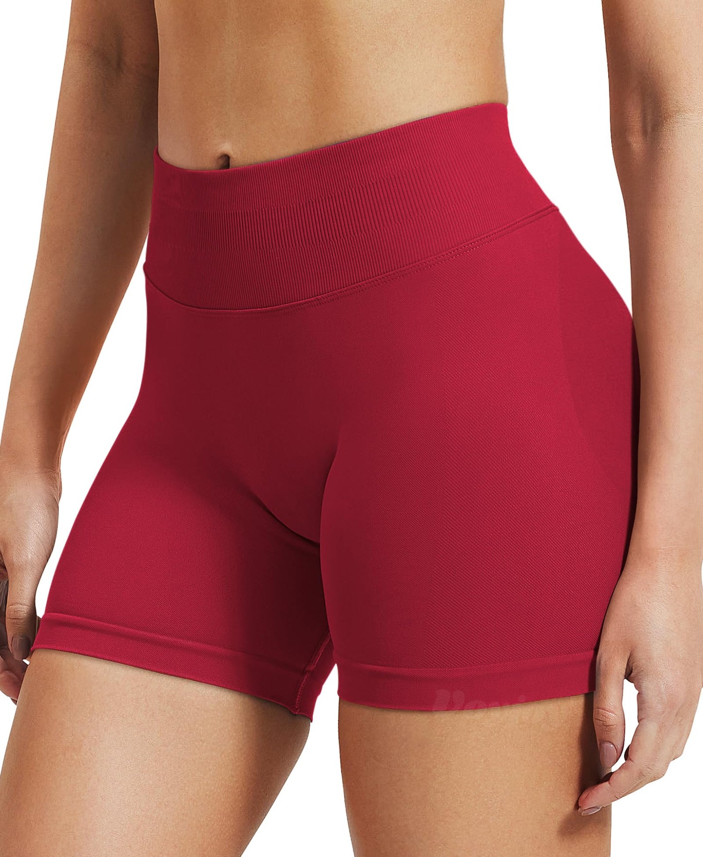 VOYJOY Women Workout Impact Shorts 2.5"/ 3.6"/ 4.5"/ 6" Scrunch Butt Lifting Gym Seamless Booty Biker Shorts