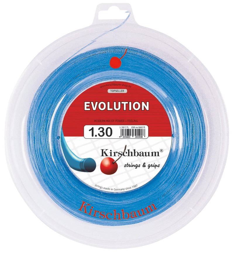 Kirschbaum Reel Pro Line Evolution 1.30 mm (16G) 660ft, Light Blue