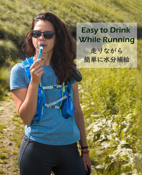 TRIWONDER Hydration Pack Backpack 5.5L Outdoors Mochilas Trail Marathoner Running Race Hydration Vest (Rose Red - with 2L TPU Water Bladder)