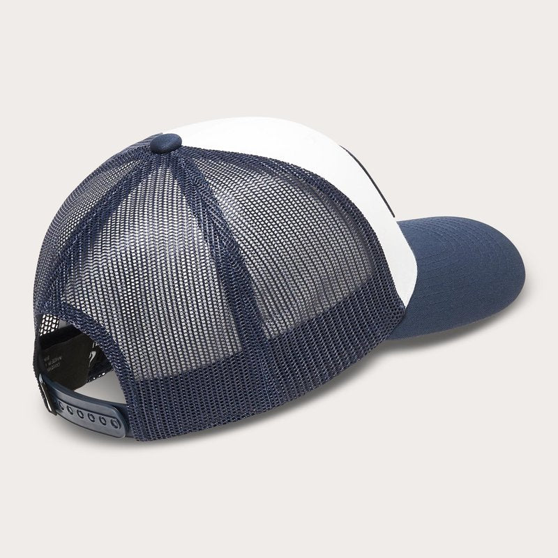 Oakley Mens O Original Trucker Hat, Abyss/White, One Size
