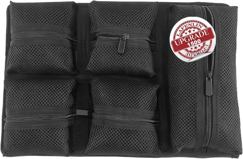 LAFENLIN Lid Organizer for Pelican 1500 Case - Maximize Space & Secure Gear | 5-Pocket Mesh Panel for Photographers, Divers & Tactical Pros