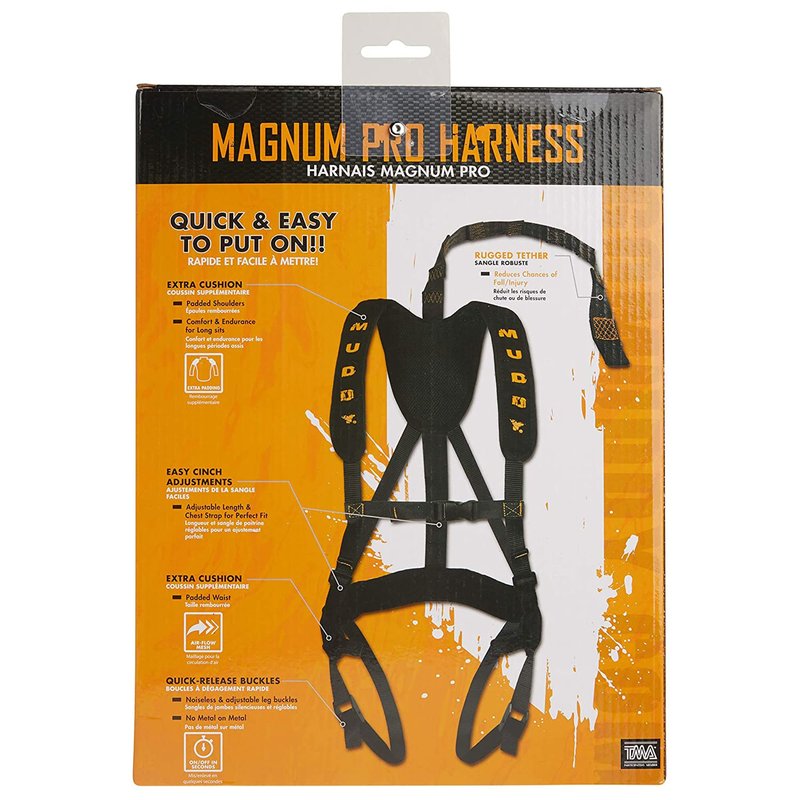 MUDDY Magnum Harness Linemans Belt Tree Strap Suspension Relief Strap