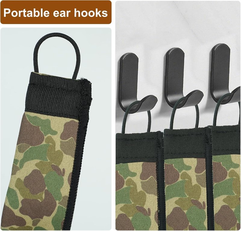 Fishing Rod Sleeves - Neoprene UV & Puncture Resistant Covers | Fits Casting, Spinning & Trolling Rods