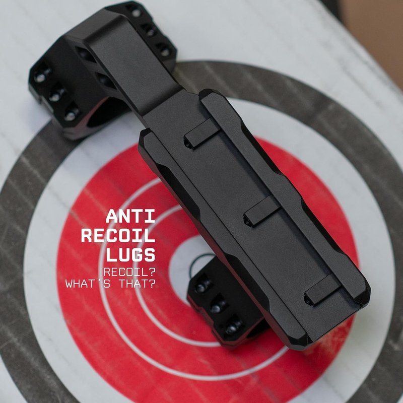 Monstrum Deadlock PRS Cantilever Scope Mount - Anti-Cant Bubble Feature for Precision Shooting