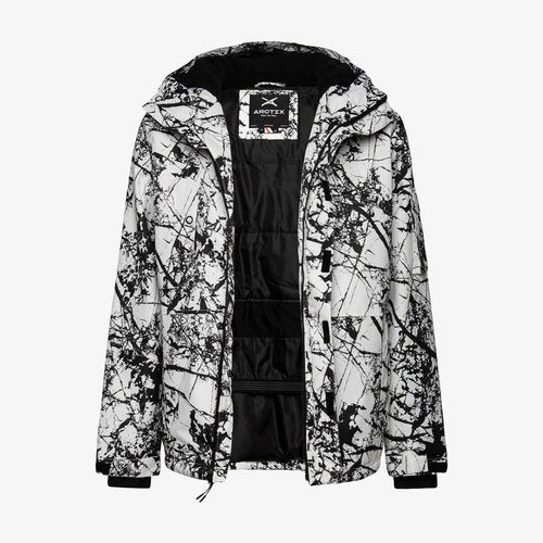 Arctix Men's Icecap Jacket, Cracked Marble White, 4X-Large