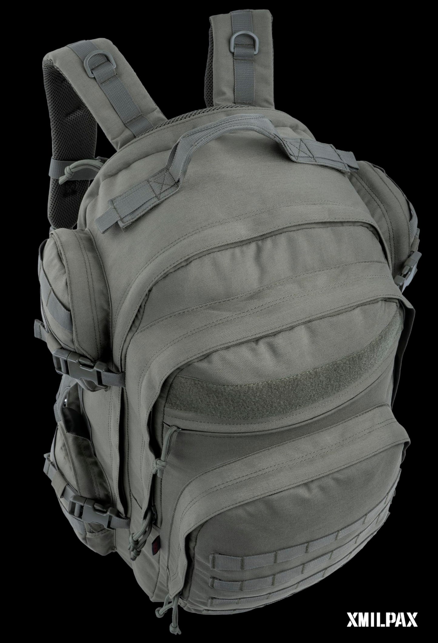 XMILPAX Large Tactical Backpack Bag with Stowable Shoulder Straps for Hiking, Camping, Traveling, Bug-Out 58L
