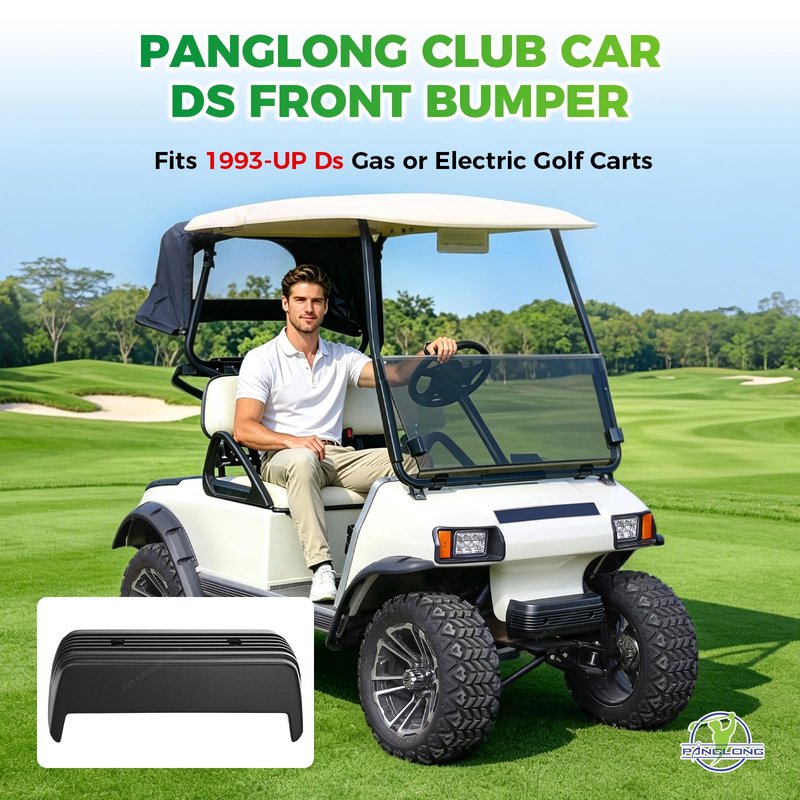 Panglong Club Car DS Front Bumper, Golf Cart Bumper Fits 1993-up Club Car DS Golf Cart, OEM 1016868