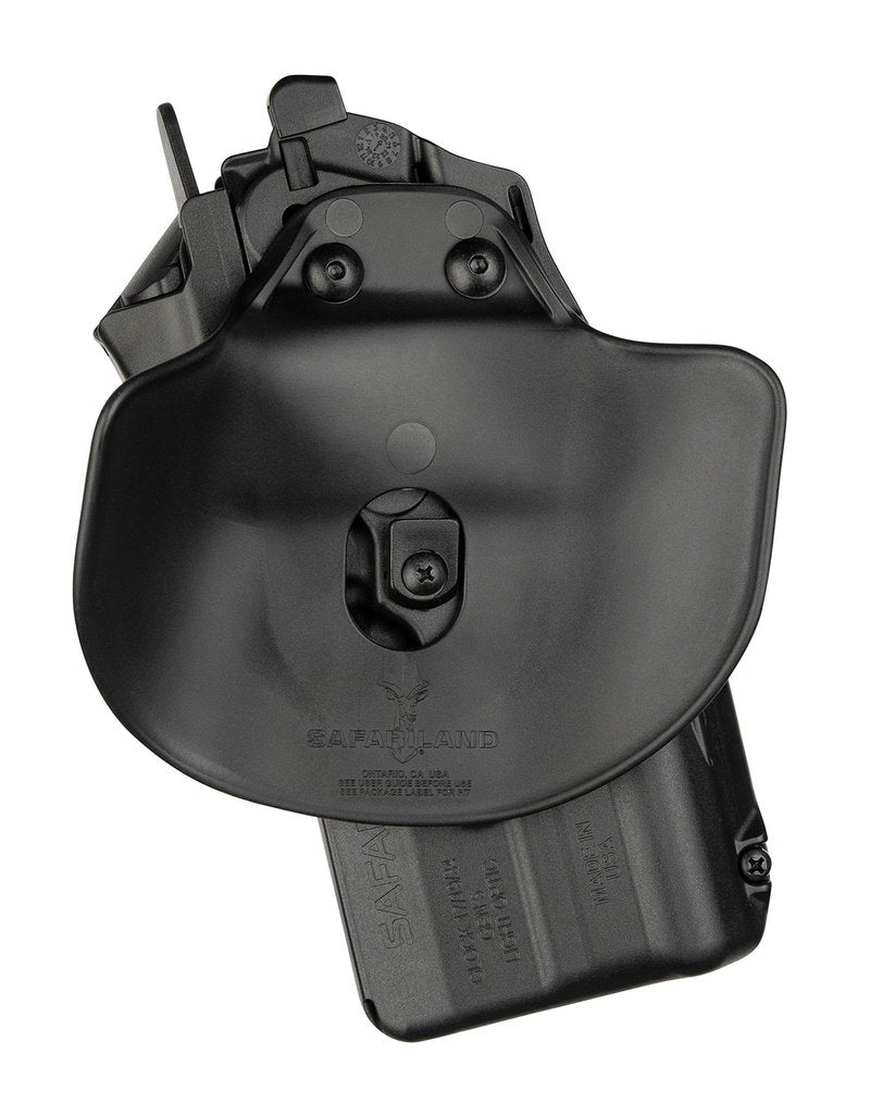 Safariland 7378RDS ALS (Automatic Locking System) Duty Holster, Red Dot Sight Compatible, STX Plain Black, Right Hand, Fits: SIG XFIVE Streamlight TLR7
