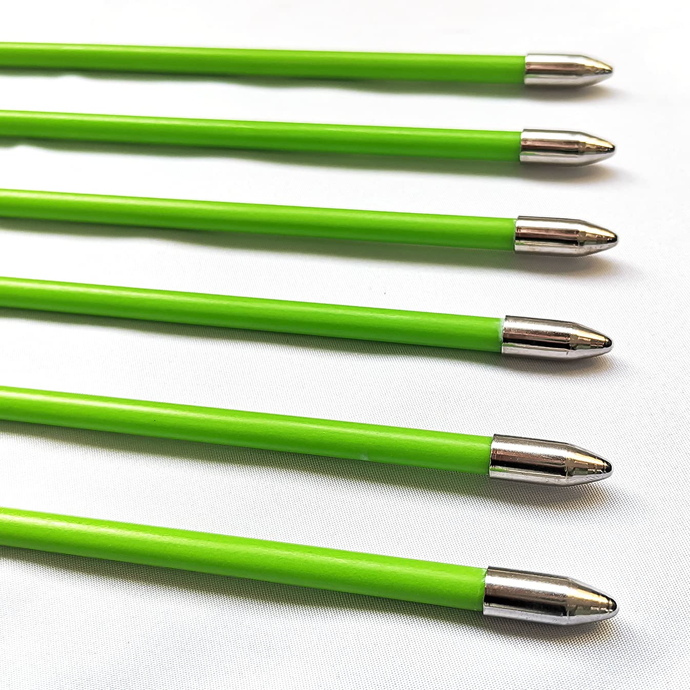 PANDARUS Youth Safetyglass Arrows 28" Fiberglass Archery 26" Target Practice Arrows(Pack of 12) (28 inch Green)