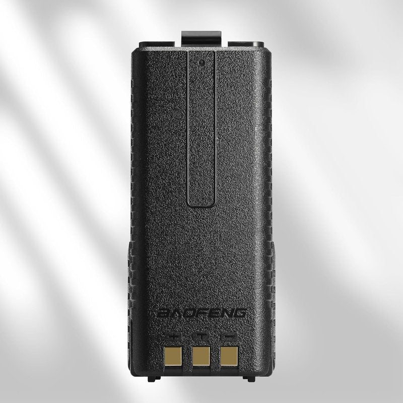 BAOFENG Extended 3800mAh Battery for UV-5R Series | USB-C Port, Black