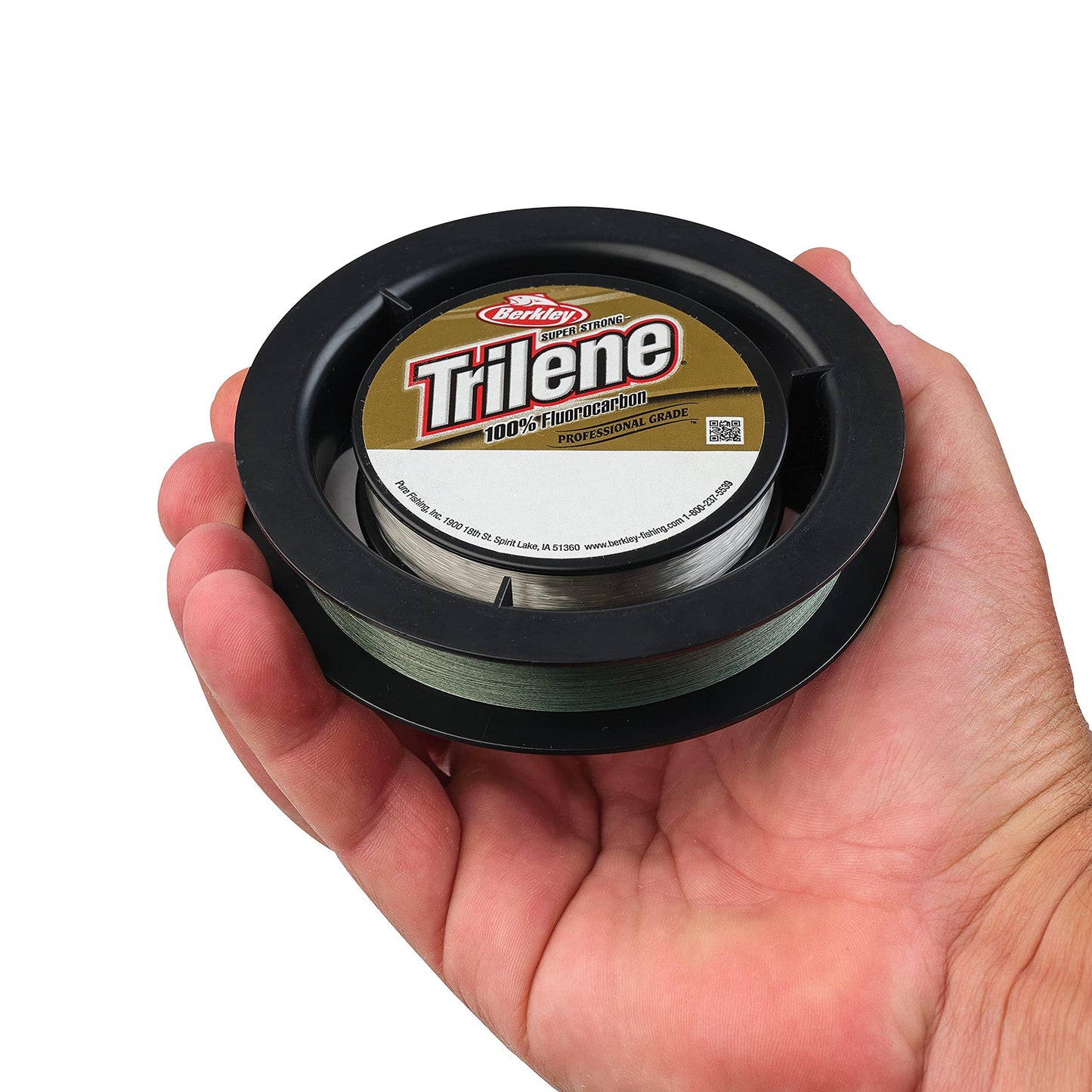 Berkley FireLine® Superline, Moss Green/Clear, 10lb | 4.5kg, 125yd | 114m Fishing Line, Suitable for Freshwater Environments