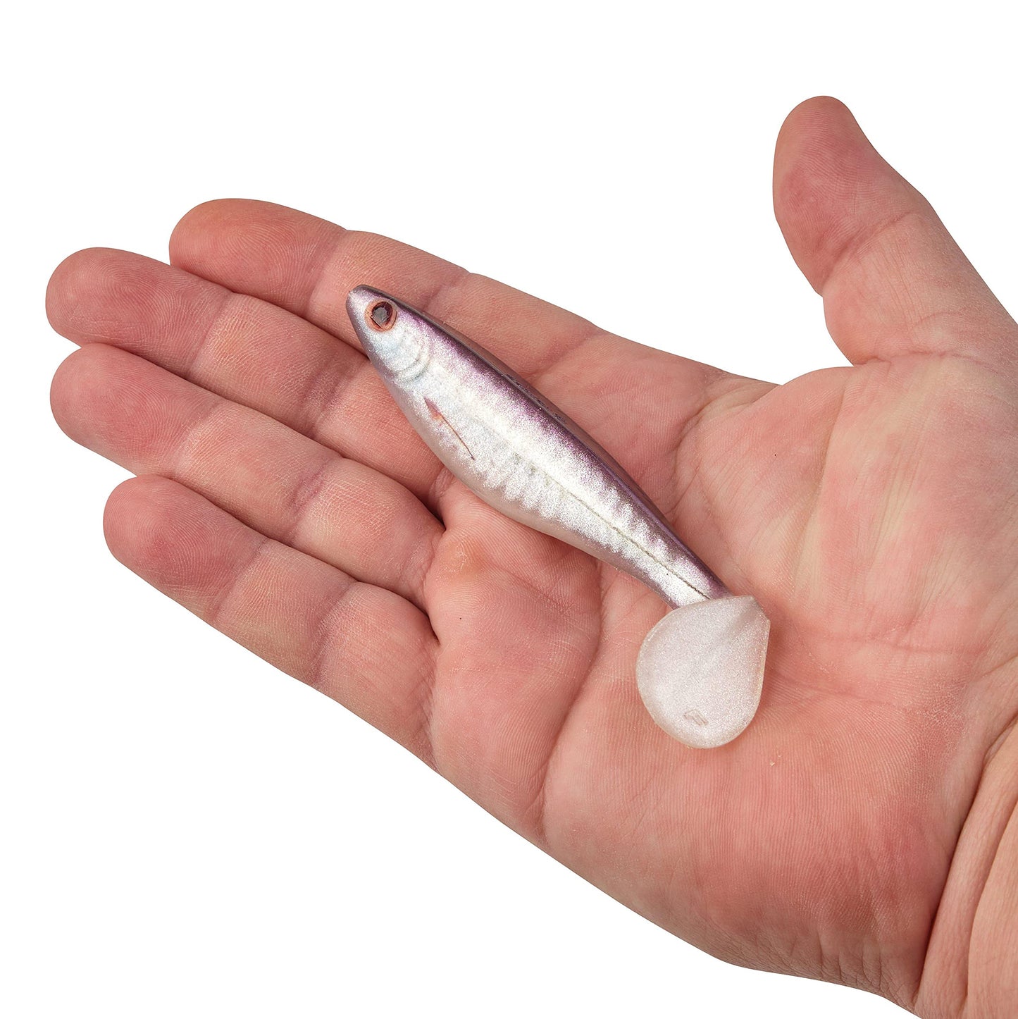Berkley Powerbait The Champ Swimmer Fishing Soft Bait, HD Purple Smelt, 5 Count, 4.6"