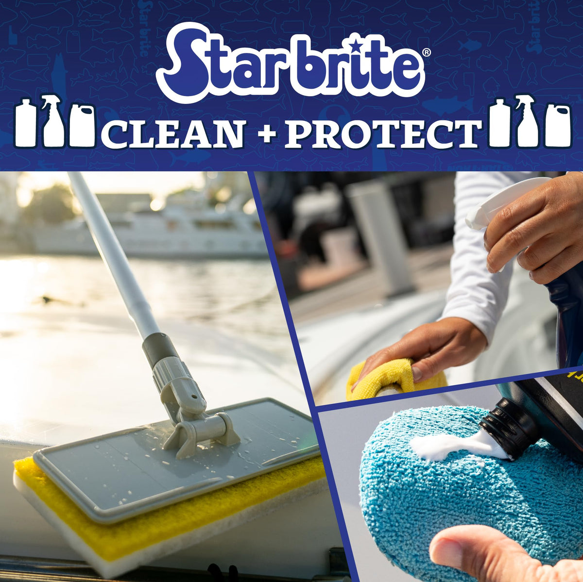 STAR BRITE RV Wash & Wax - Concentrated Cleaner - Cleans & Shines in One Easy Step + Repels Future Stains & Protects from UV Damage 128 Oz (71500)