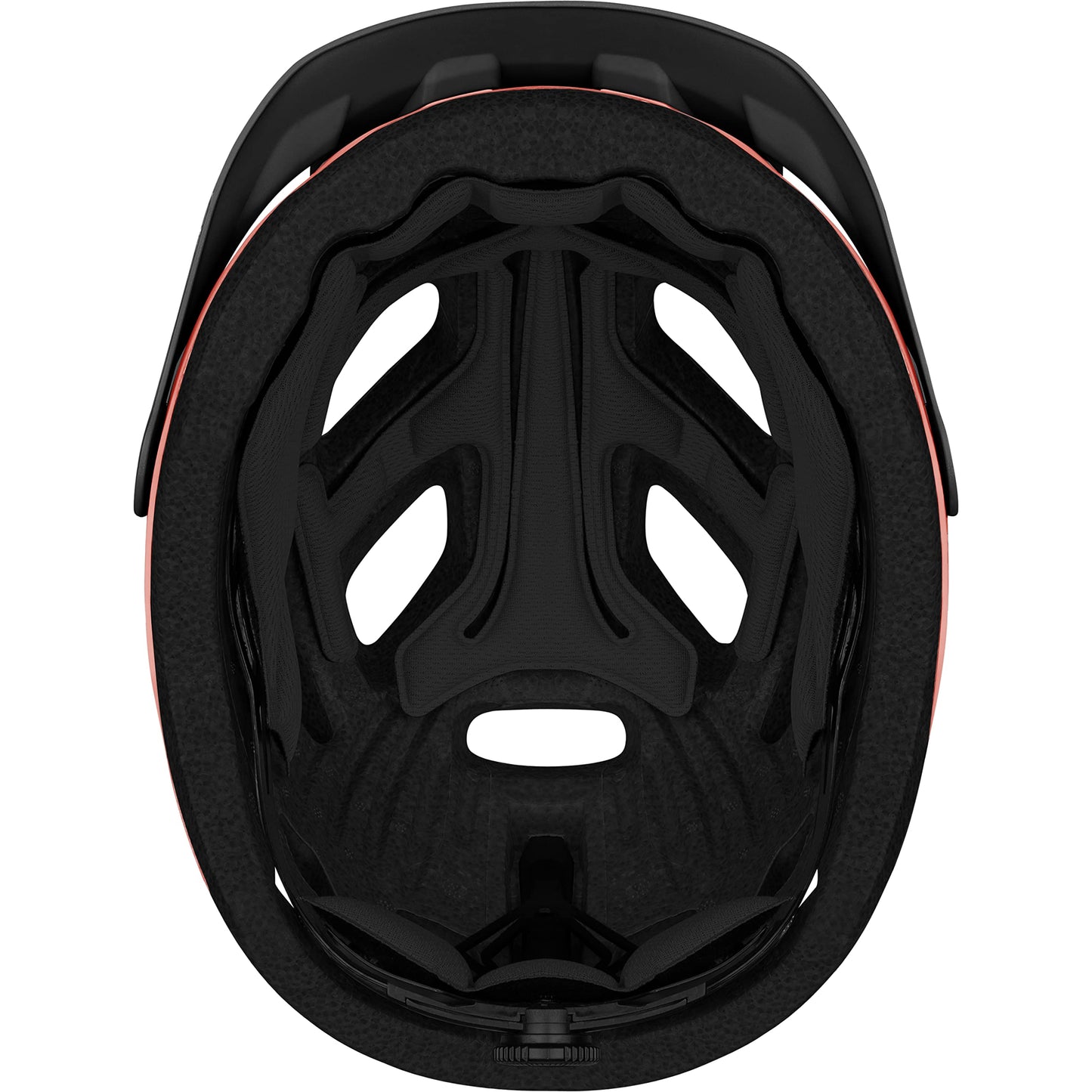 Retrospec Lennon Bike Helmet with LED Safety Light Adjustable Dial & Removable Visor - Adjustable Bicycle Helmet for Adult Men & Women - Matte Melon One Size
