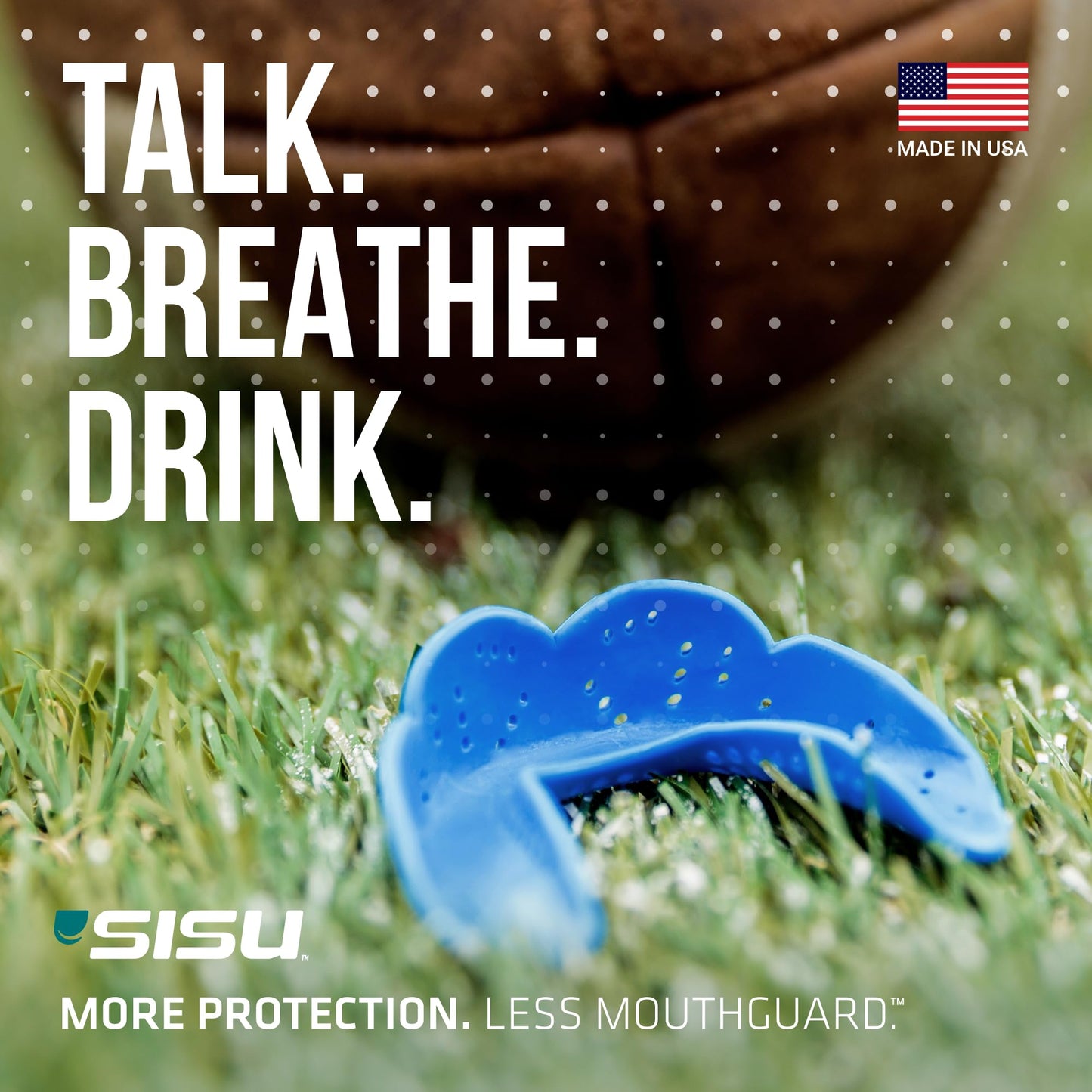 SISU Max Mouthguard, Snow White - 50% Stronger, Maximum Protection for Rugby, MMA, Boxing, Lacrosse, Football, Hockey, High-Impact Sports - Adult Fit, Remoldable Up to 20 Times, Works for Braces