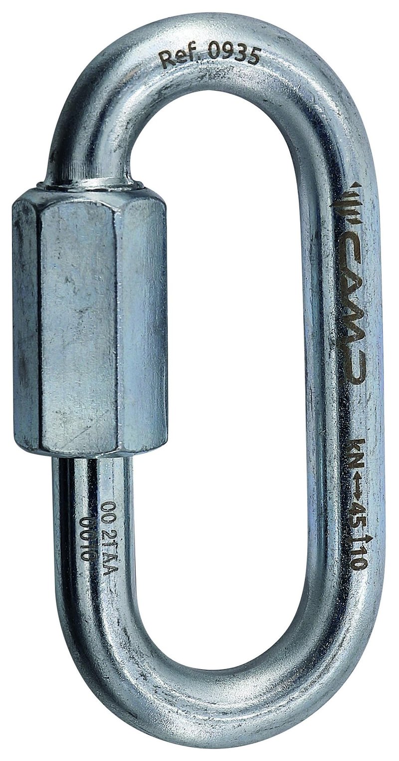Camp Oval Quick Link - Zinc- 10mm