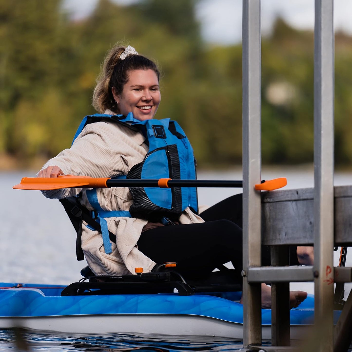 Telescoping Emergency Paddle - Collapsible Kayak Oar for Safety | Universal Fit