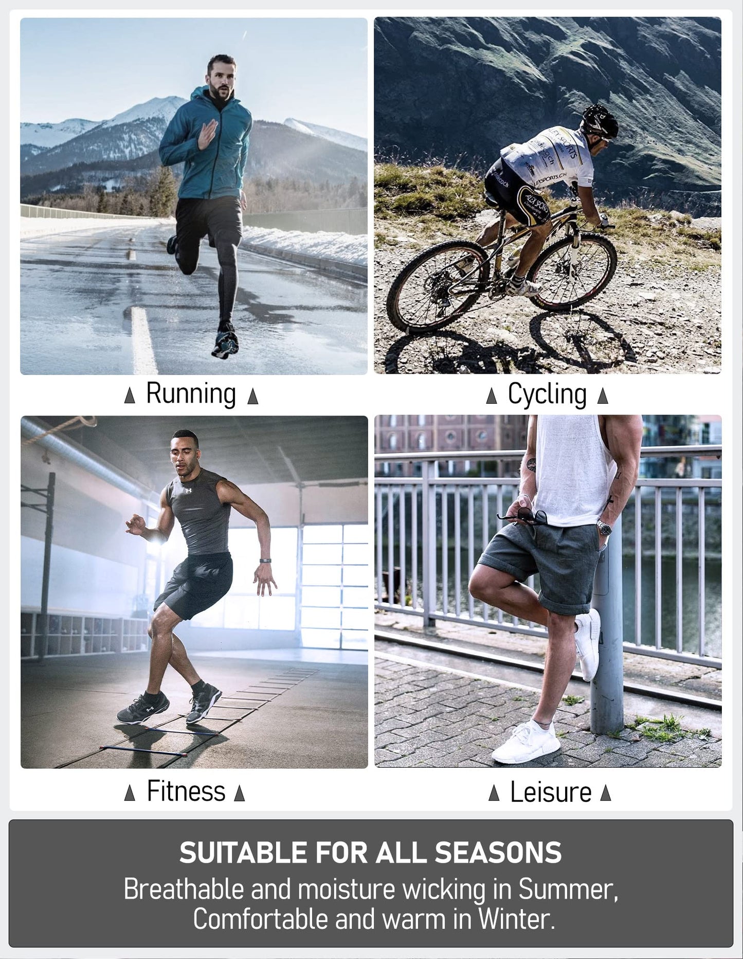 Airacker Ankle Athletic Running Socks Cushioned Breathable Low Cut Sports Tab Socks for Men and Women (6 Pairs)