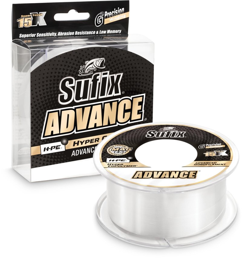Advance Monofilament 17 lb Clear - 1200 Yds
