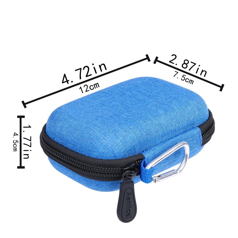 Aenllosi Hard Carrying Case Compatible with Izzo Swami 6000 Golf (Blue)