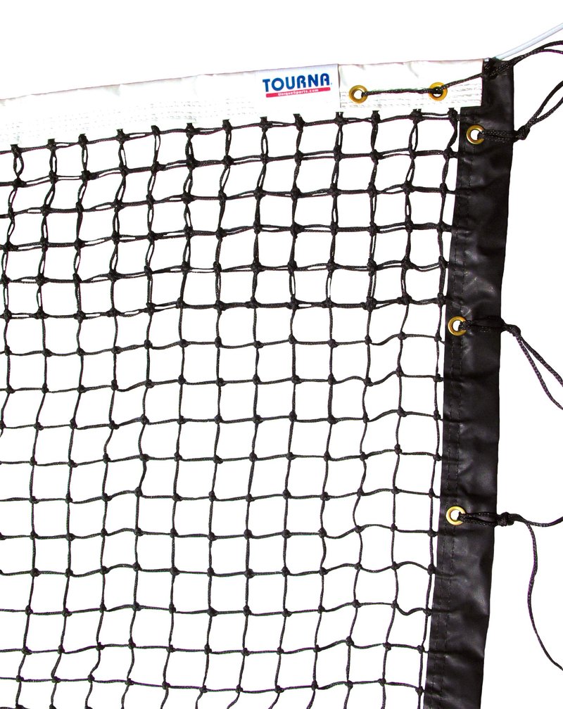 Tourna Premium Heavy Duty 3.0mm Double Braided Tennis Net