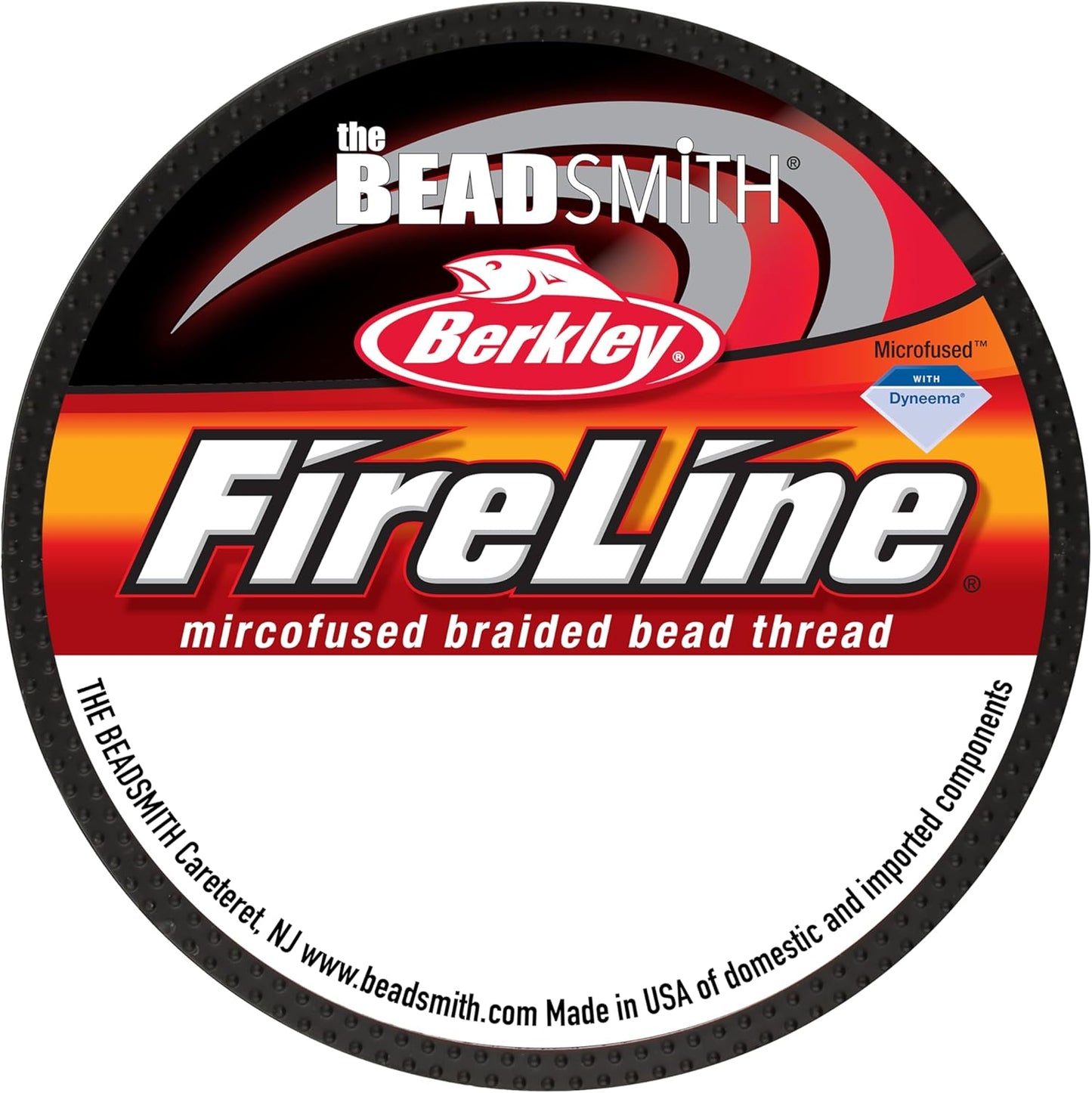 Beadsmith Fireline - Micro-Fused Braided Thread - 4lb Test, .005” Diameter, 50 Yards, Crystal Color | Strong Jewelry Making String