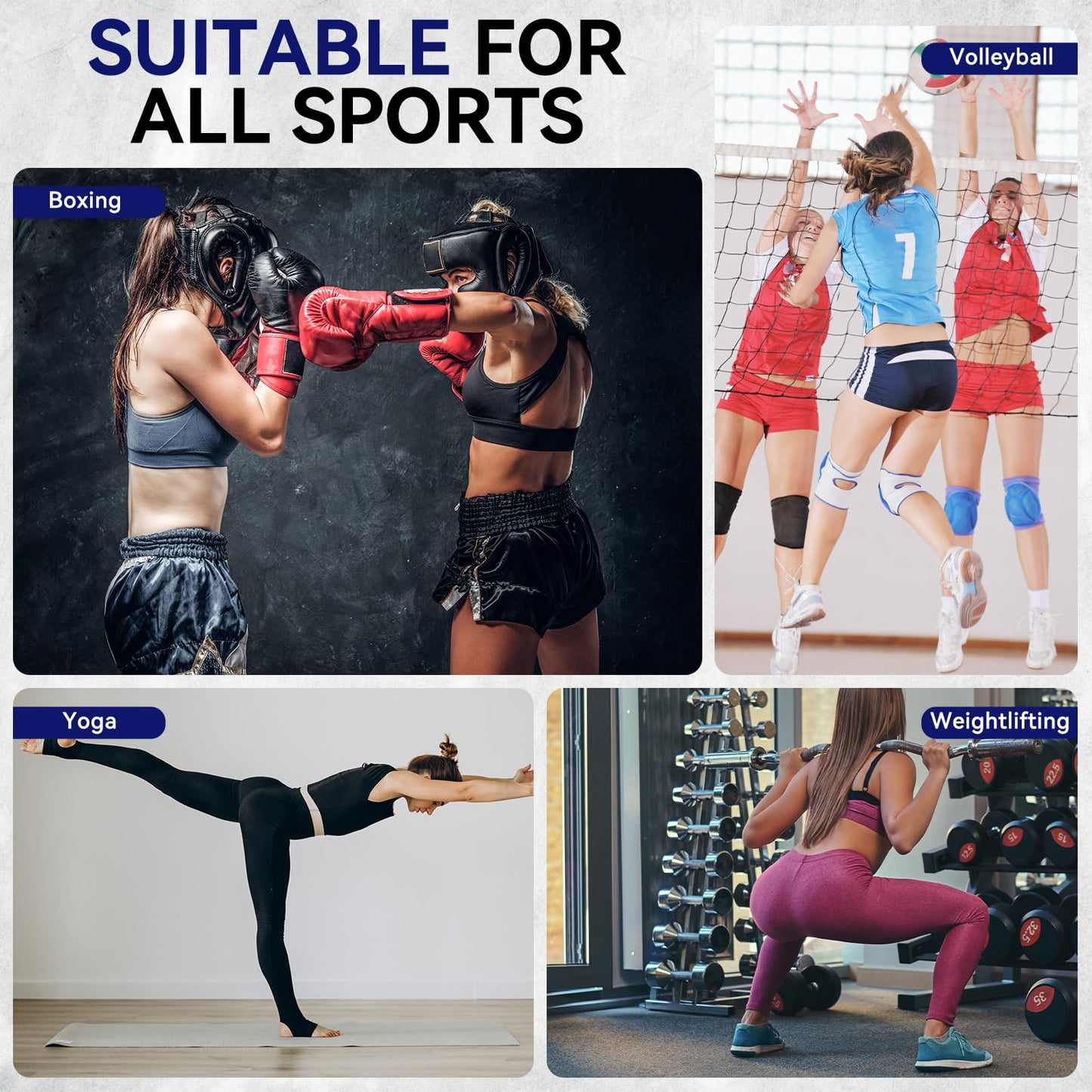 Ankle Resistance Bands with Cuffs Leg Strength Bands for Women Glutes Hip Building Exercise Bands for Working Out Fitness Yoga Martial Arts Ankle Straps for Butt Lift Exercise Equipment (Purple-50lb)